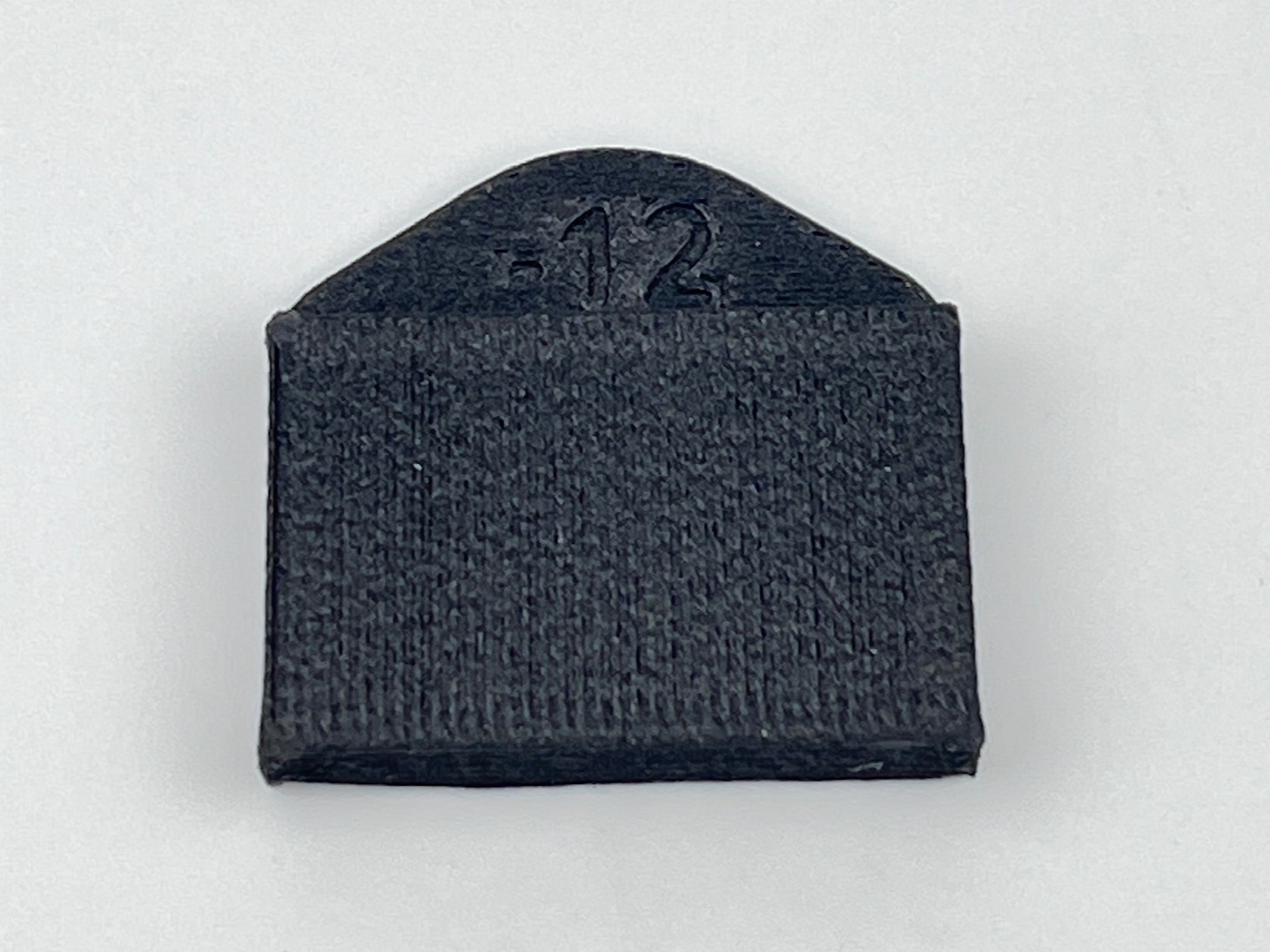 Print quality issue example showing inconsistent extrusion