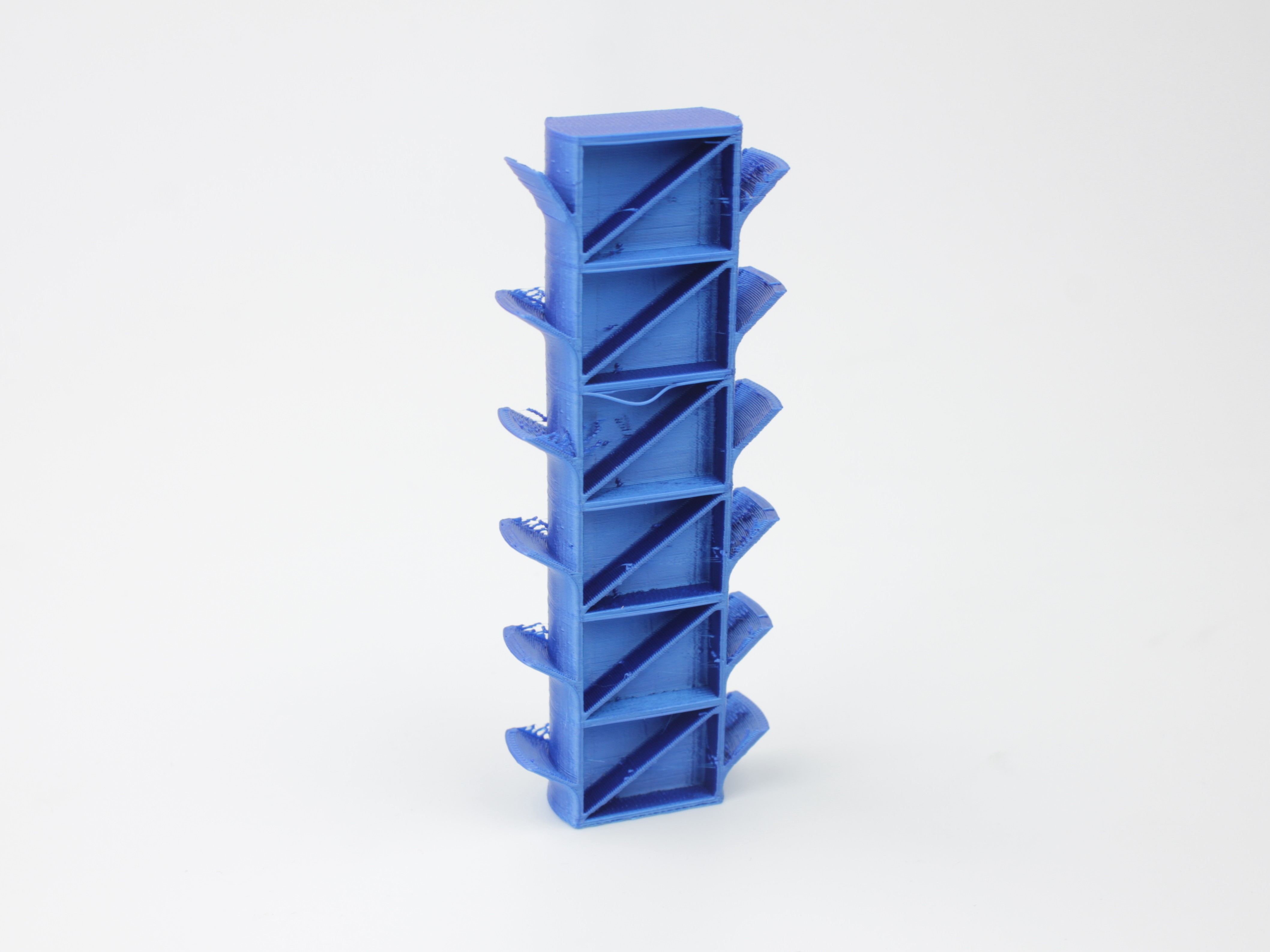 Temperature tower print for material tuning