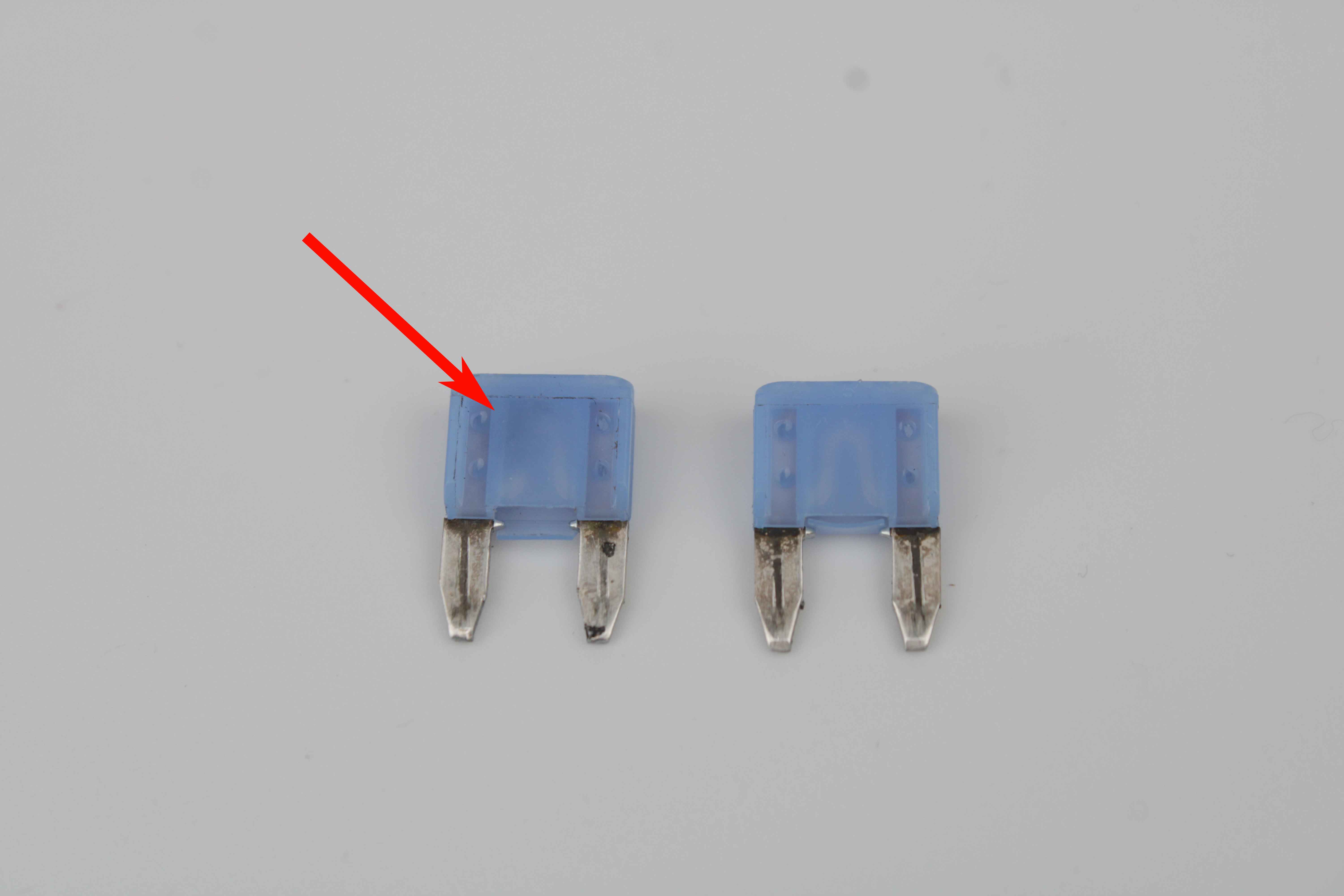 unresponsive fuse visual inspection blown
