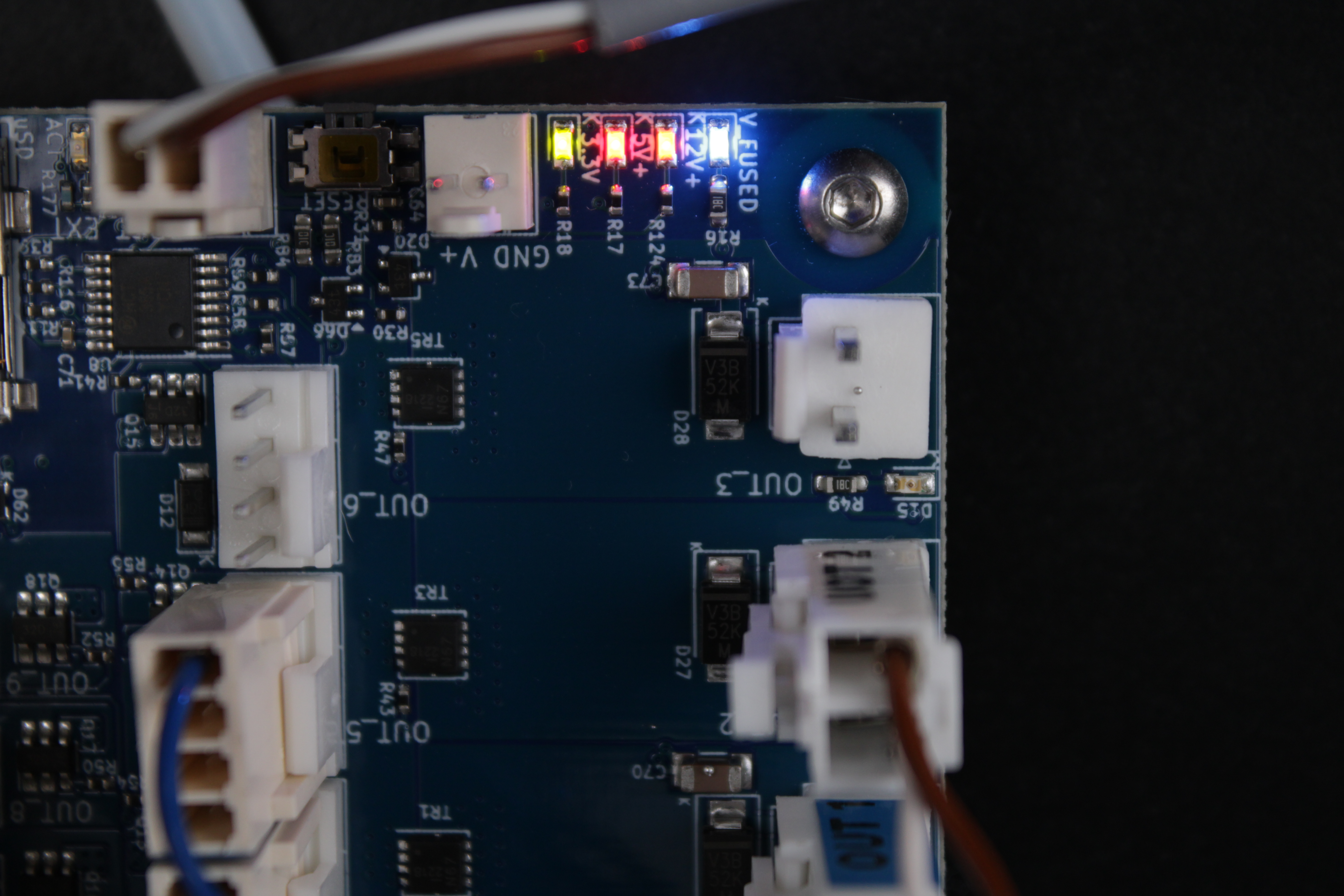 unresponsive mainboard power leds mb6hc