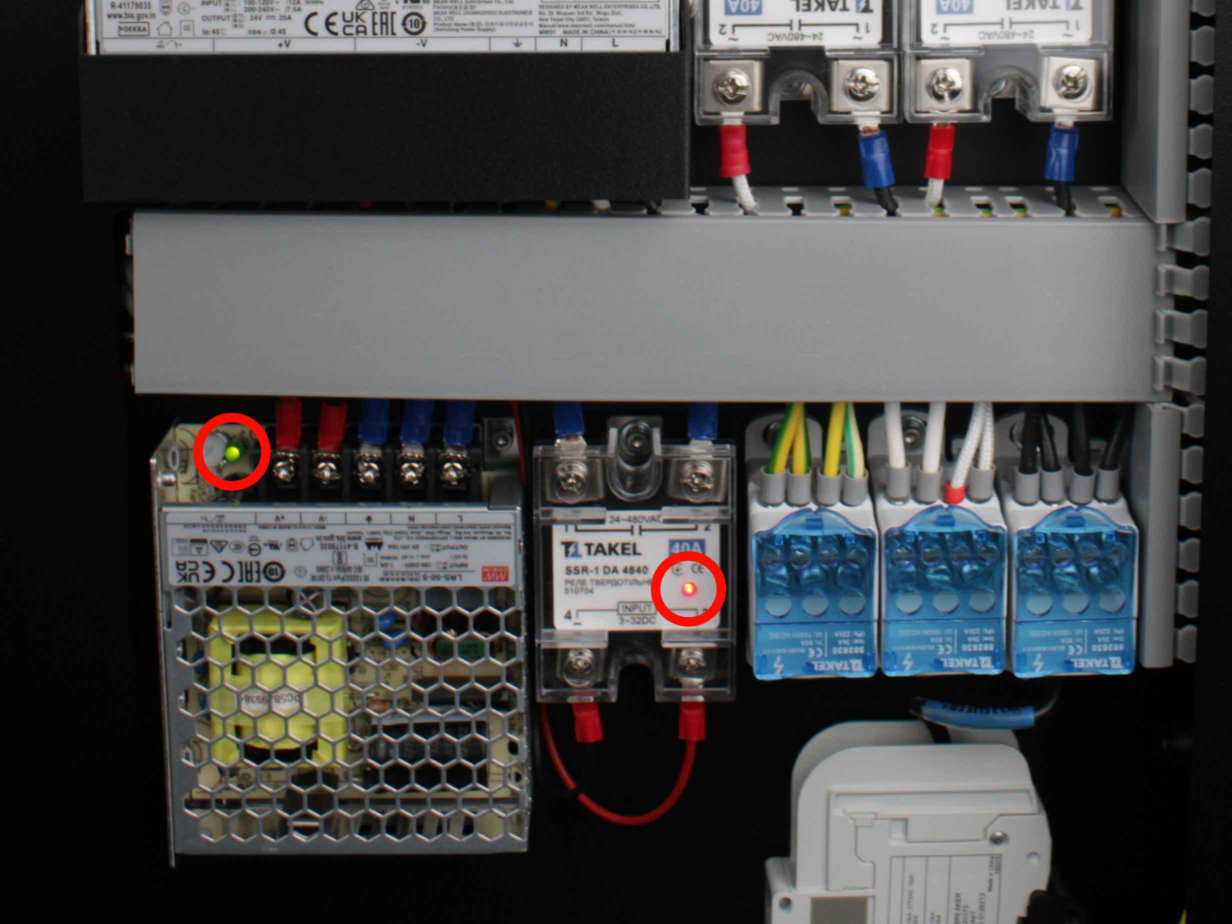 unresponsive psu ssr leds right bay