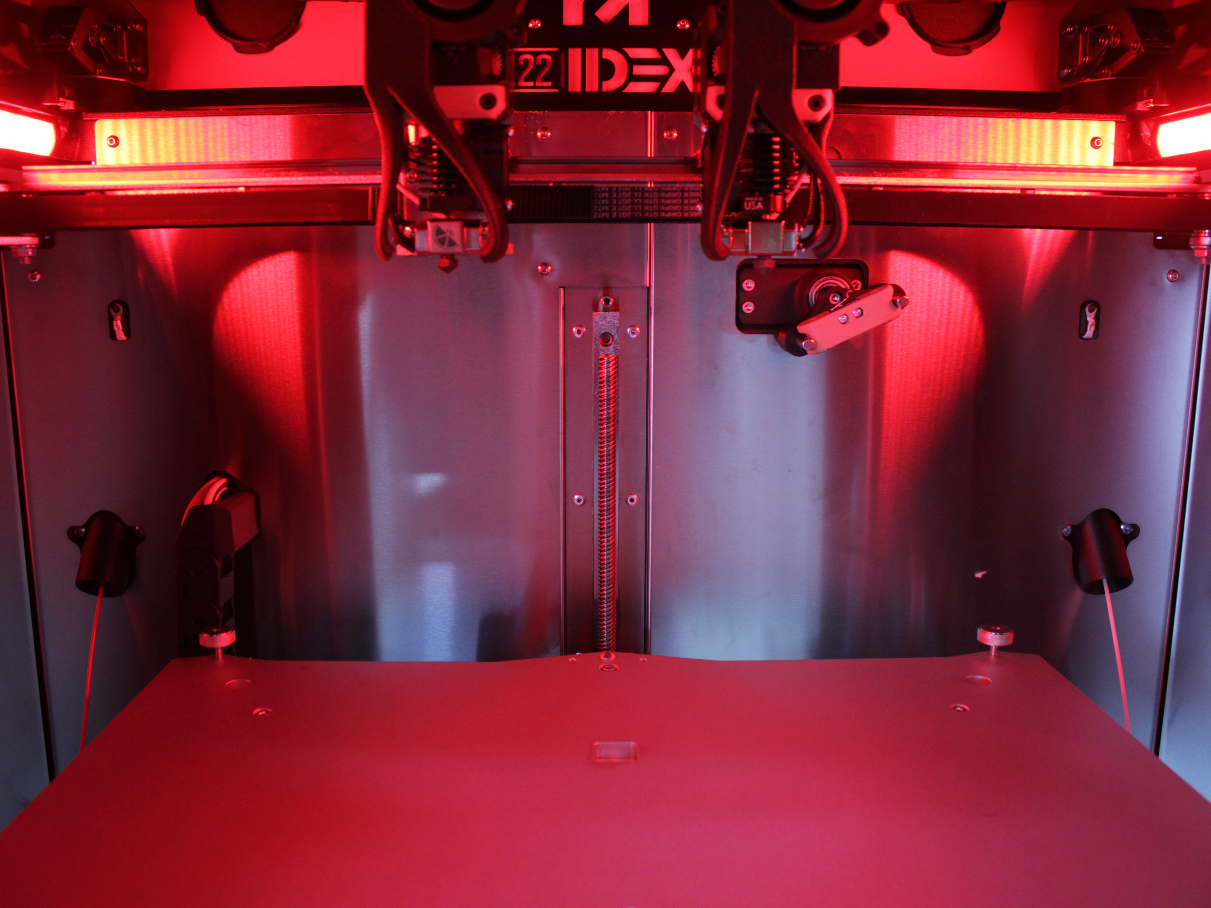 Chamber LEDs red - network detection failed
