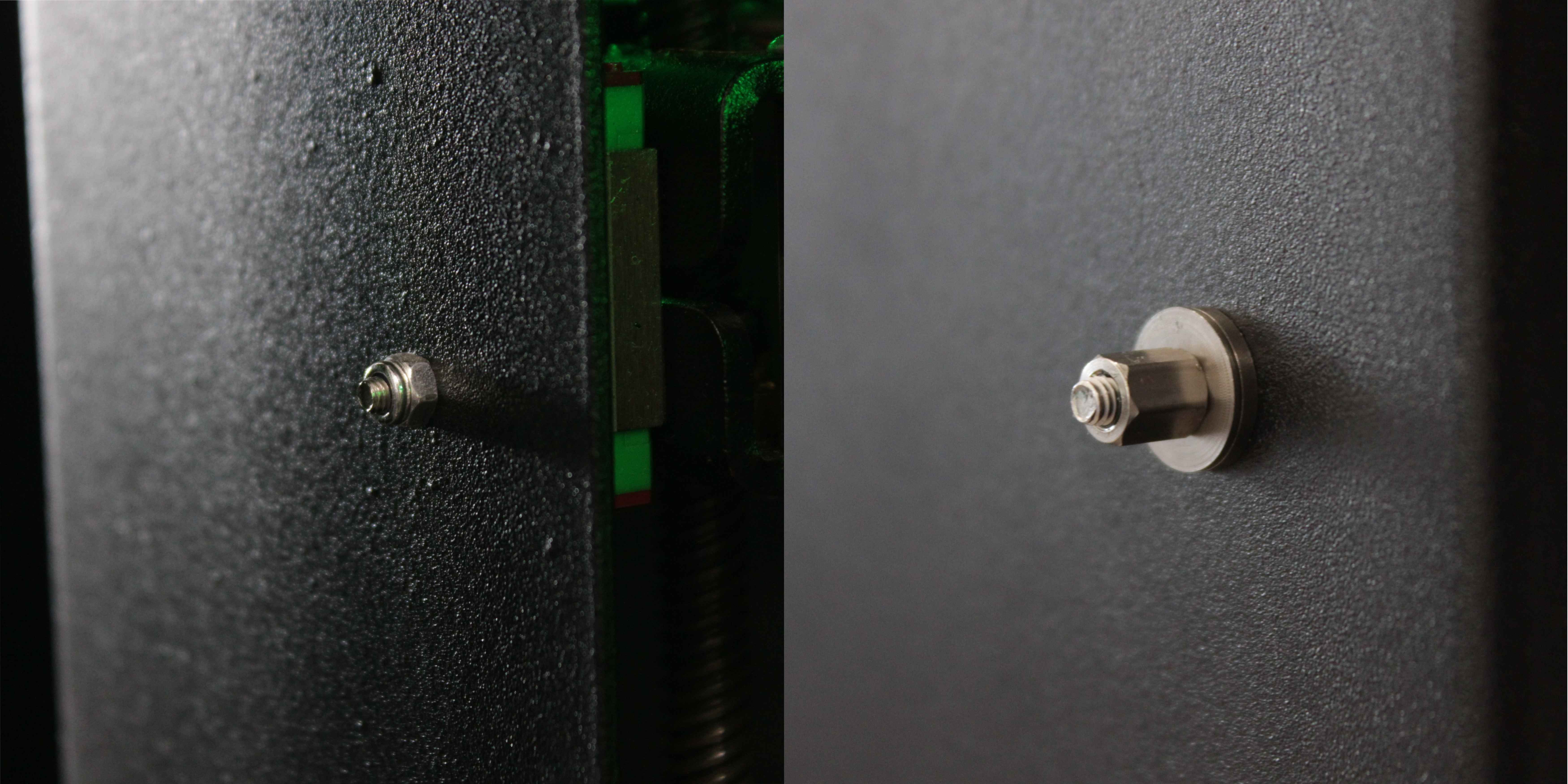 Z-rail mounting configurations comparison (older vs newer)