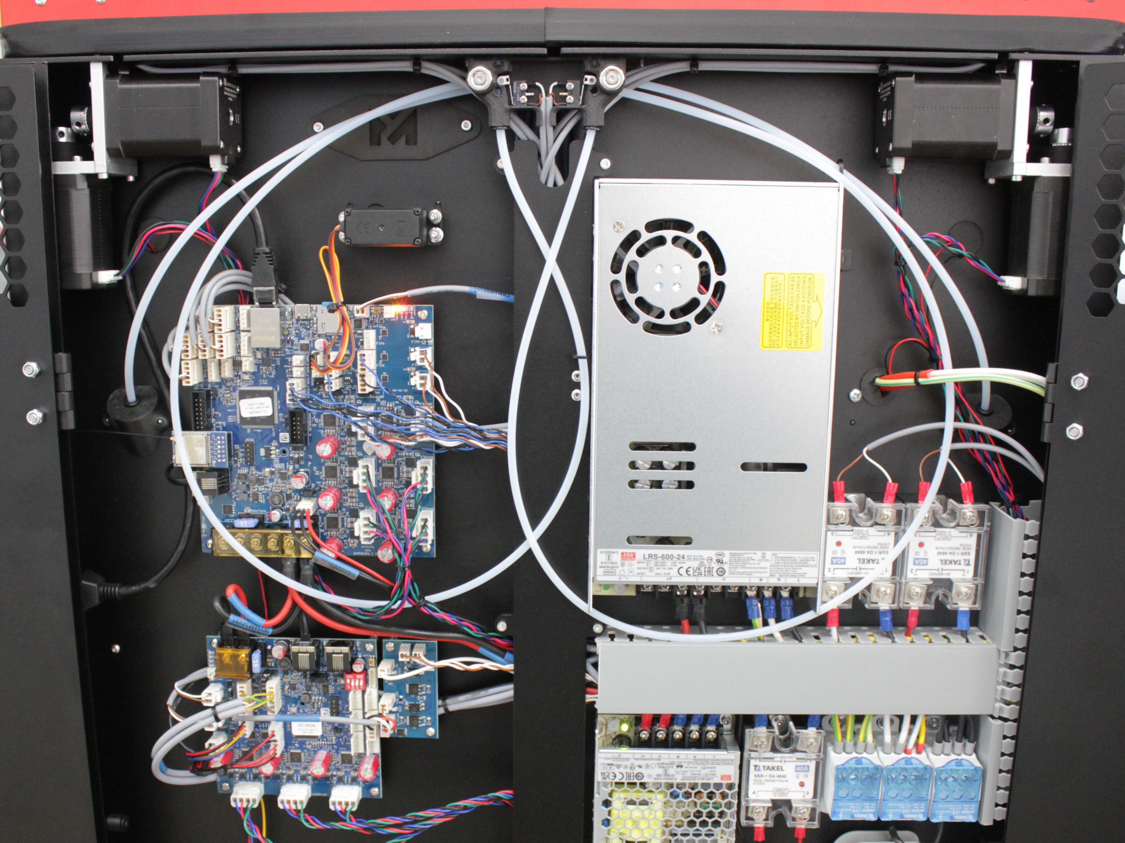 Alternative PTFE tube routing method developed by customers during field testing