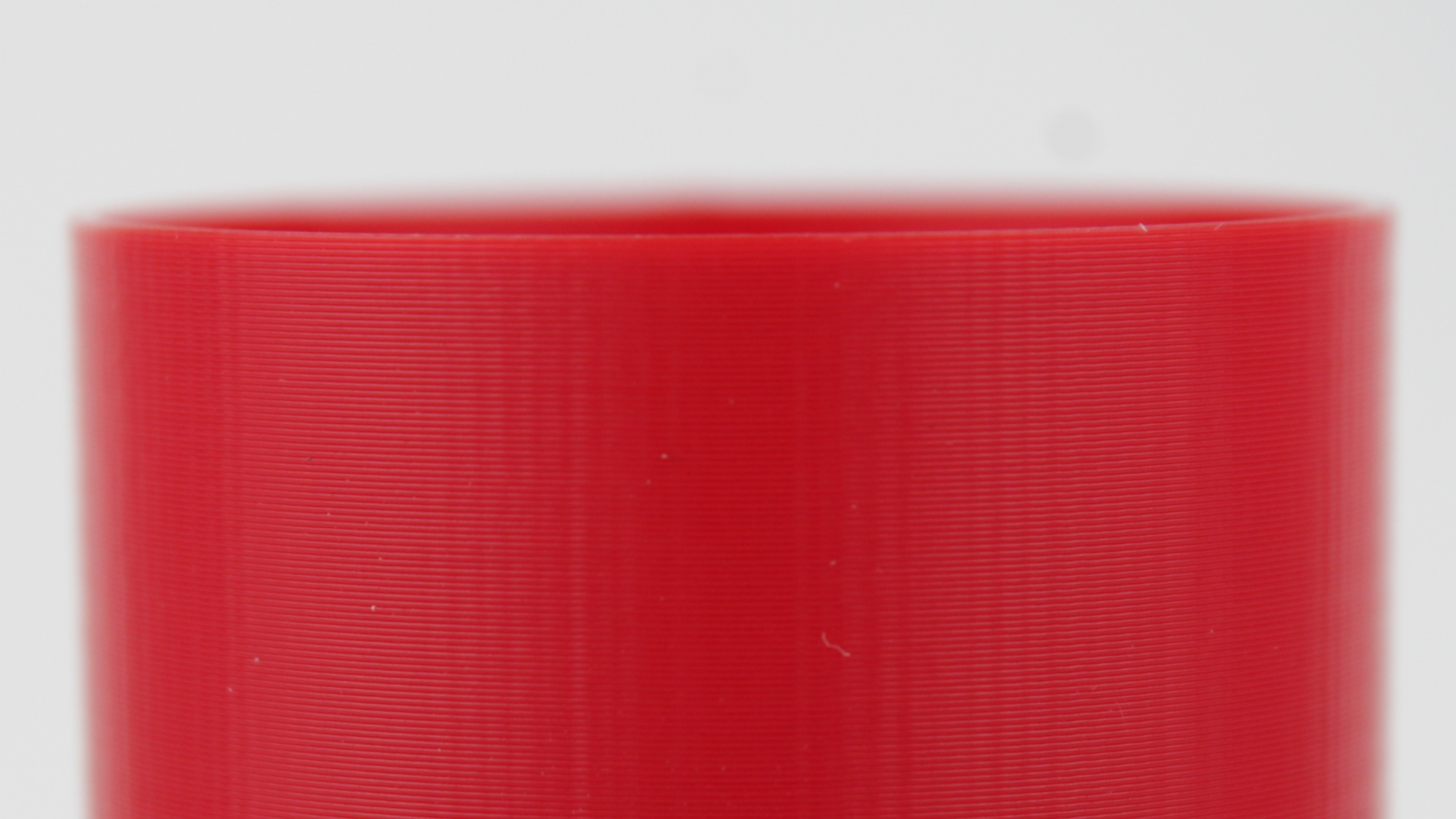 Part surface printed at 0.2 mm layer height